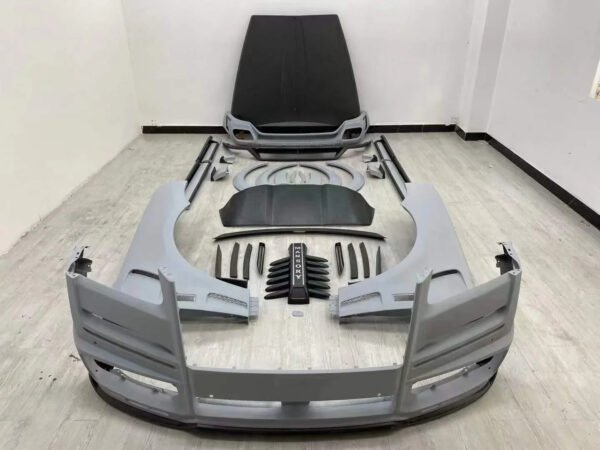 BTC Dry Carbon Fibre Body Kit Bumpers for Rolls-Royce Cullinan MSY Style - Image 4