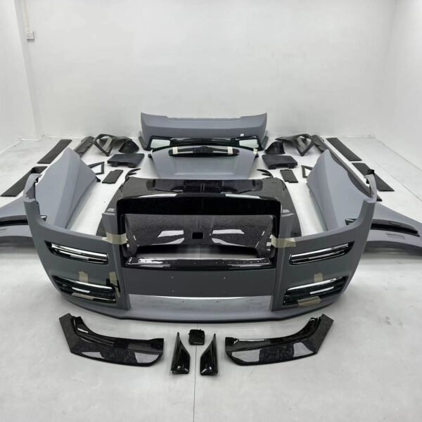 Rolls-Royce Ghost MSY Style Body Kit: Bumpers, Hood, Carbon Fiber - Image 4
