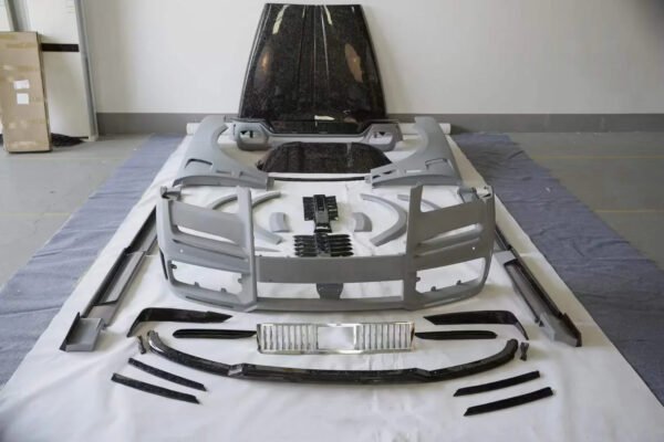 BTC Dry Carbon Fibre Body Kit Bumpers for Rolls-Royce Cullinan MSY Style - Image 5