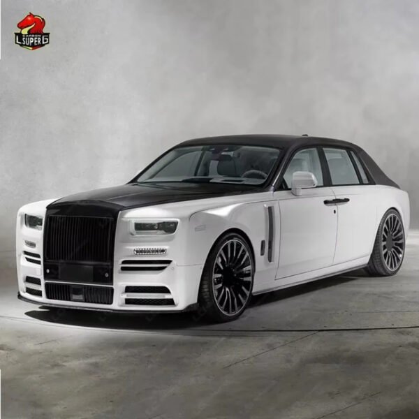 Rolls-Royce Phantom Luxury M Style Body Kit: Front, Rear Bumpers, Hood - Image 6