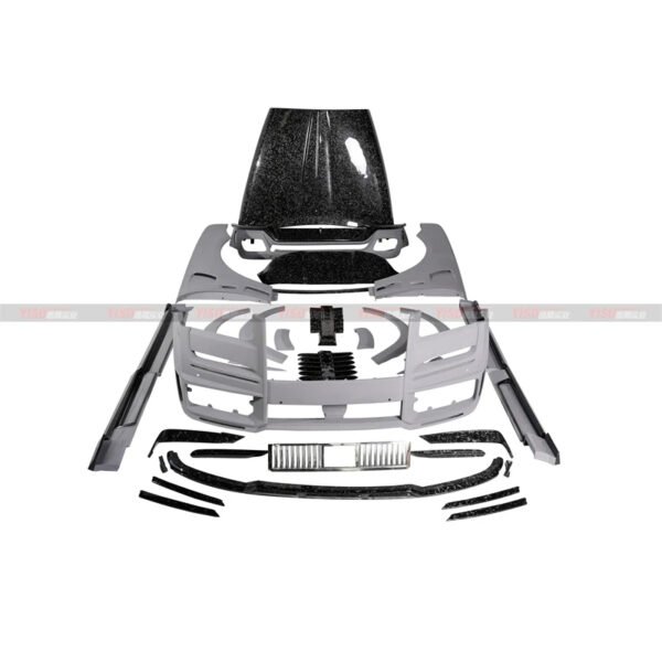 Rolls-Royce Cullinan MSY Full Body Kit: Bumpers, Skirts, Fenders, Wing, Hood - Image 6
