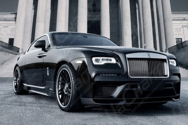 Partial Carbon Fiber Wraith Dawn BS Style Front Bumper Fit For 2015-2020 Rolls-Royce Bodykit - Image 3