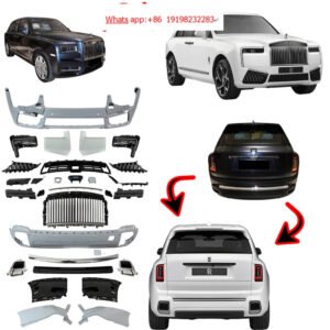 2018–2025 Cullinan Upgrade Kit – Front & Rear Bumpers Fiberglass