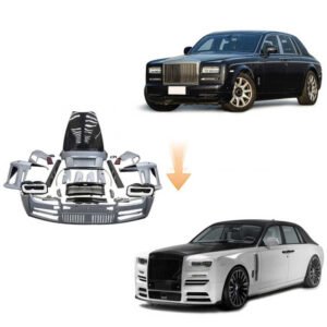 Upgrade To 8Th Generation MSY Style Headlight Front Bumper Grill Rear Trunk Lid Facelift Body Kit For Rolls Royce Phantom