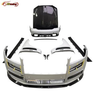 MSY Style Half Dry Carbon Fiber Body Kit With Front Bumper Fender Hood Rear Bumper For Rolls Royce Ghost 2020+