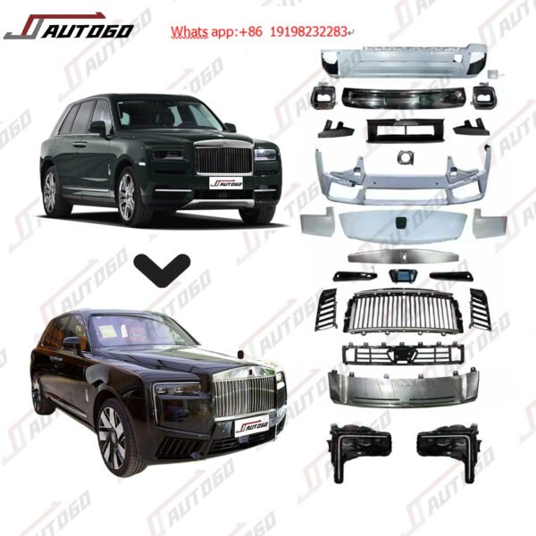 Factory Refit retrofit Body Kit For Rolls-Royce Cullinan 2018 2019 2020 2021 2022 2023 2024 Black Badge Upgrade to 2025 - Image 2