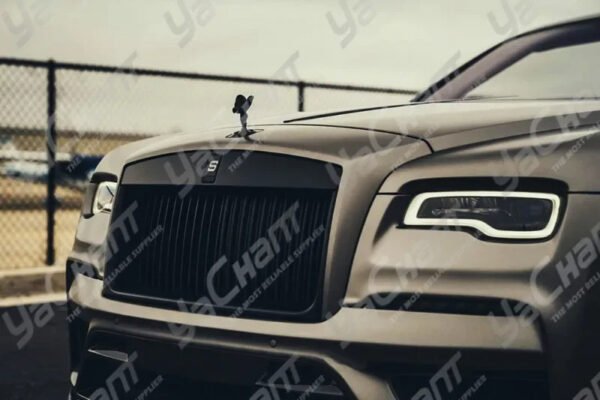 Full/Portion Carbon Fiber Body Kit Fit For2015-2019 Wraith Dawb Black Sails Style Bumper Side Skirts Trunk/Roof Spoiler - Image 3