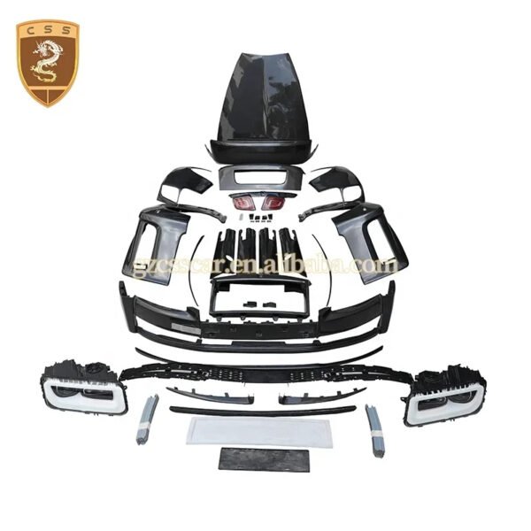 Carbon Fiber Car Rear Bumper Diffuser Body Kit For Roll Royce Phantom 8Th Generation Old Style Upgrade To New - Image 3