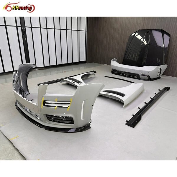 MSY Style Half Dry Carbon Fiber Body Kit With Front Bumper Fender Hood Rear Bumper For Rolls Royce Ghost 2020+ - Image 3