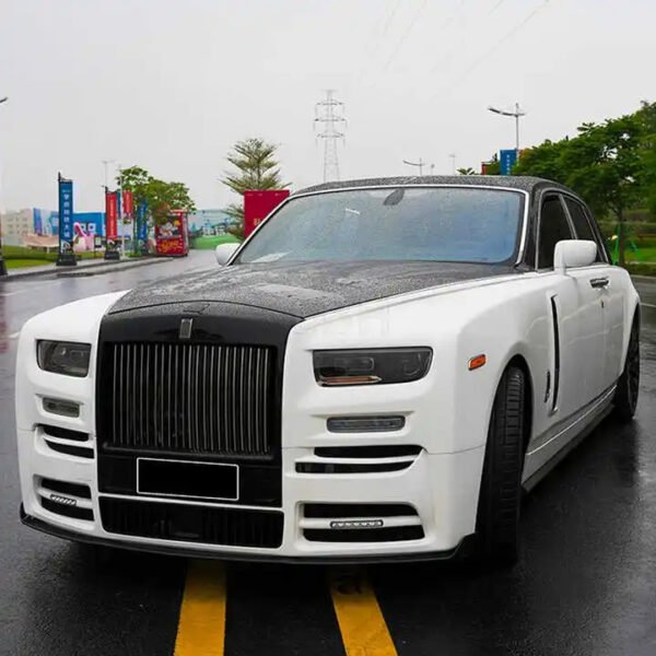 Upgrade To 8Th Generation MSY Style Headlight Front Bumper Grill Rear Trunk Lid Facelift Body Kit For Rolls Royce Phantom - Image 4