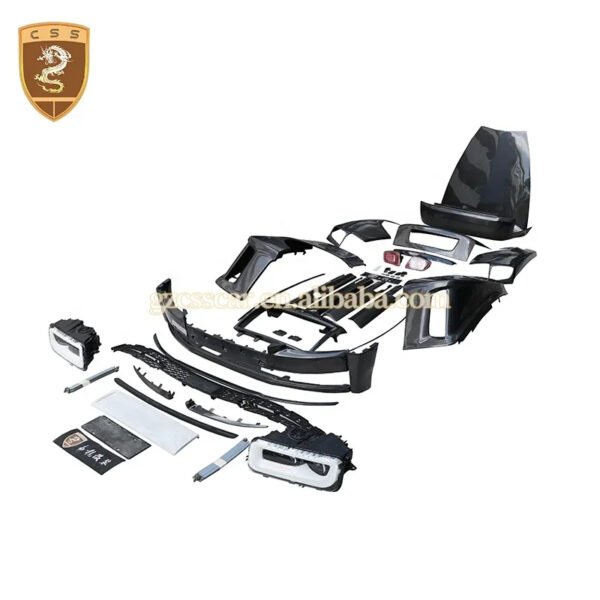 Carbon Fiber Car Rear Bumper Diffuser Body Kit For Roll Royce Phantom 8Th Generation Old Style Upgrade To New - Image 4