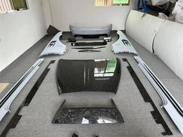 M Style Body Kit for Rolls Royce Phantom Dry Forged Carbon Fiber Front and Rear Bumpers Diffuser Spoiler Body Kit - Image 4