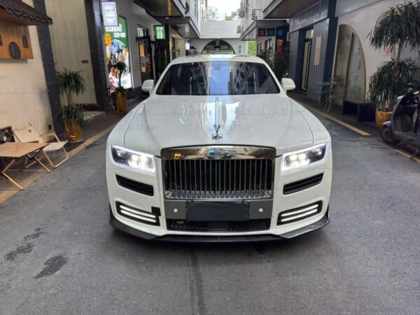 YICKU High Quality Auto Part for Rolls-Royce Ghost Upgrade Msy Body Kit Front Lip Side Skirt Rear Diffuser Dry Carbon Fiber - Image 4