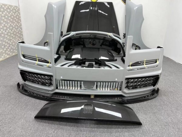 Hunter Auto MSY Real DRY Carbon Fiber Full Body Kit for Rolls Royce Cullinan Upgrade to MSY Style - Image 4
