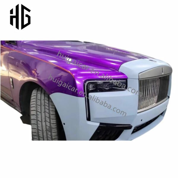 New Arrival Car Front Bumper With Headlights Body Kit Old Version Upgrade New Facelift Body Kit for Rolls-Royce Cullinan 2019 - Image 4