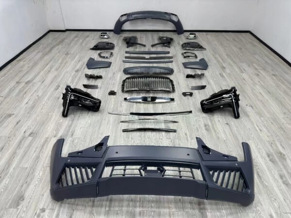 2025 Black Badge Full Body Kit for 17-24 Rolls Royce Cullinan Facelift New Generation Old to New BB Style PP Material - Image 4