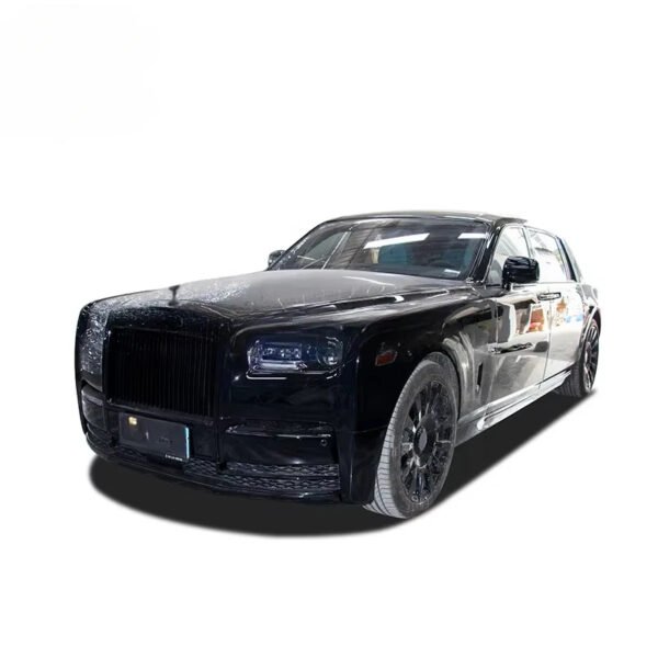 Old Modified to New VIII Generation Fiberglass Front Rear Bumper Assembly Grill Headlights Body Kit for Rolls-Royce Phantom - Image 4