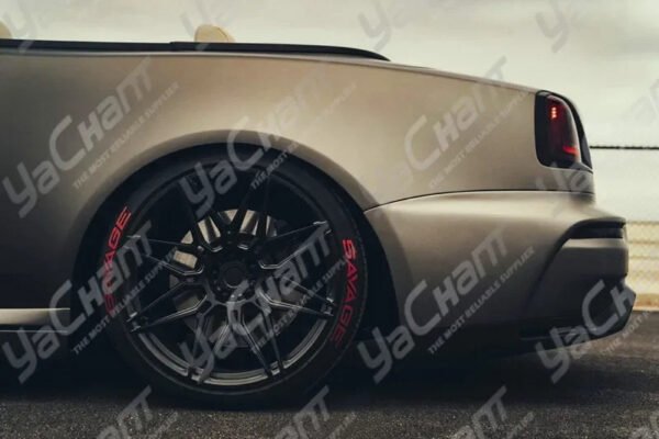 Full/Portion Carbon Fiber Body Kit Fit For2015-2019 Wraith Dawb Black Sails Style Bumper Side Skirts Trunk/Roof Spoiler - Image 5