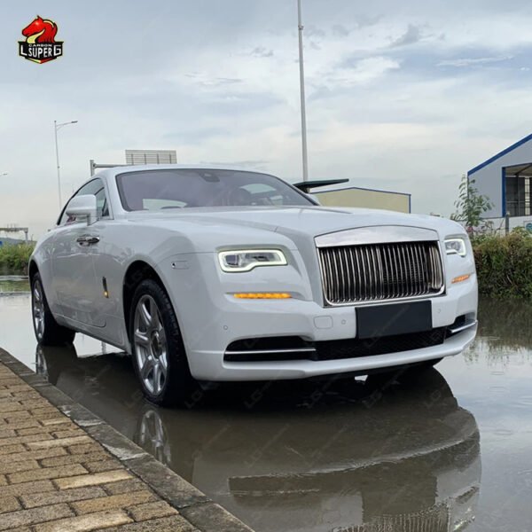 High Quality! Upgrade 21y One to Two Generation Bodykit for Rolls Royce Wraith 15-17y Front Bumpers Headlights Engine Hood Grill - Image 5