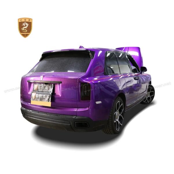 Old To New Body Kit For Rolls Royce Cullinan ABS Include Front Bumper Head Light Rear Bumper Fenders Main Grille PP Bodykit - Image 5