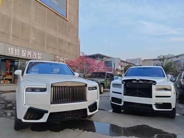 2025 Cullinan Update Front & Rear Bumper Engine Hood Body Kit for Rolls Royce Cullinan Auto Parts - Image 5