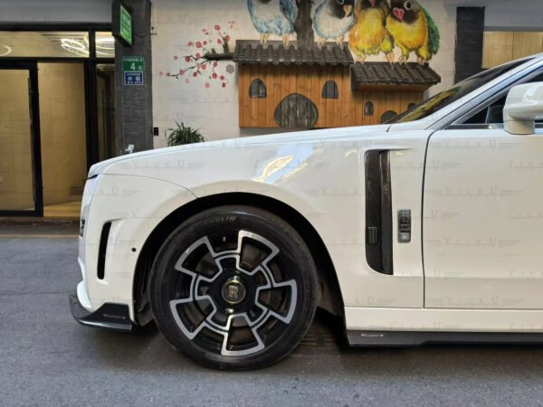 YICKU High Quality Auto Part for Rolls-Royce Ghost Upgrade Msy Body Kit Front Lip Side Skirt Rear Diffuser Dry Carbon Fiber - Image 6