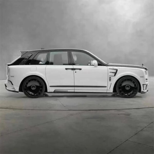 For Rolls Royce Cullinan Bumper Assembly Side Skirts Rear Spoiler Body Kit 2.5 MSY Dry Forged Carbon Body Kit - Image 6