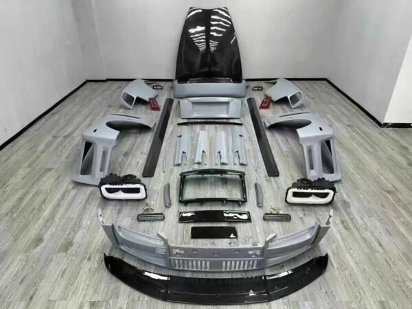 Upgrade To 8Th Generation MSY Style Headlight Front Bumper Grill Rear Trunk Lid Facelift Body Kit For Rolls Royce Phantom - Image 7