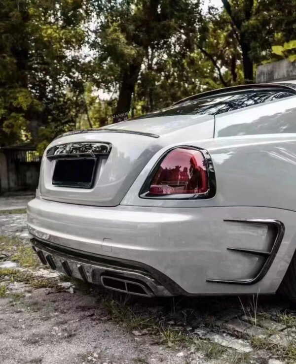 MSY Style Carbon Fiber Mix Fiberglass Car Bumper Grilles Fenders Canard Spoiler Wing Bodykit for Rolls Royce Wraith Body Kit - Image 7