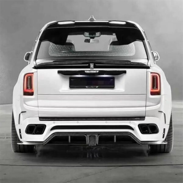 For Rolls Royce Cullinan Bumper Assembly Side Skirts Rear Spoiler Body Kit 2.5 MSY Dry Forged Carbon Body Kit - Image 7