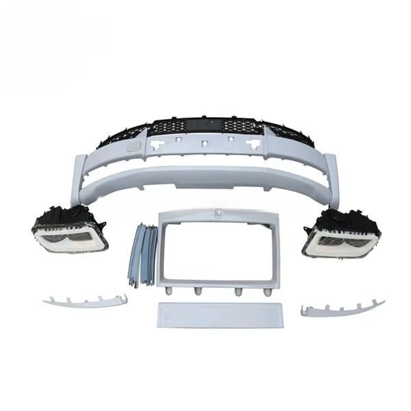 Old Modified to New VIII Generation Fiberglass Front Rear Bumper Assembly Grill Headlights Body Kit for Rolls-Royce Phantom - Image 7